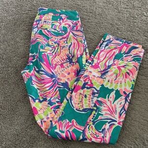 Size 10 EUC Lilly Pulitzer Kelly ankle pants in Agate green safari sighted